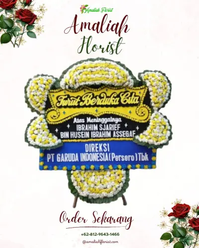 Papan Bunga Duka di Pamarayan